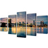 vidaXL Taulusarja Brooklynin Silta Jokimaisema 200 x 100 cm