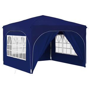 vidaXL Pop-up Juhlateltta 290 x 290 x 245 cm Sininen