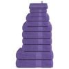 vidaXL 12-osainen pyyhesetti SAMPAKKO violetti 360 g/m&sup2;