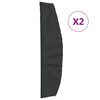 vidaXL Aurinkovarjon suojat 2 kpl 265x50/70/40 cm 420D Oxford