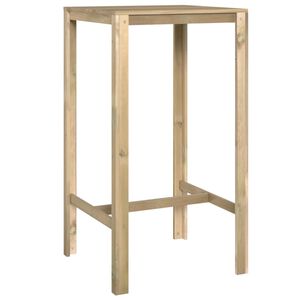 vidaXL Baarip&ouml;yt&auml; 60x60x110 cm kyll&auml;stetty m&auml;nty