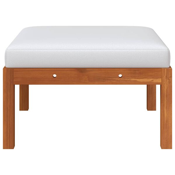 vidaXL 3-osainen puutarhasohvaryhmä tyynyillä, akaasiapuu ja köysi