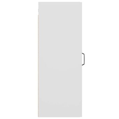 vidaXL Riippuva seinäkaappi valkoinen 34,5x34x90 cm