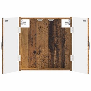 vidaXL Dartboard-kaappi HOORN Vanha puu 52,5 x 10,5 x 53,5 cm