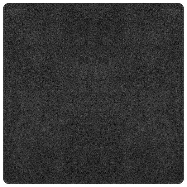 vidaXL Liukumaton Shaggy Matto Tumma harmaa 120 x 120 cm PP