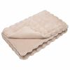 vidaXL Tekoturkki J&auml;niksen Peitto 4 pcs Beige 240 x 270 cm Polyesteri
