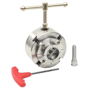 vidaXL Nelileukainen puukiila M33-liitännällä teräs hopea 96 mm