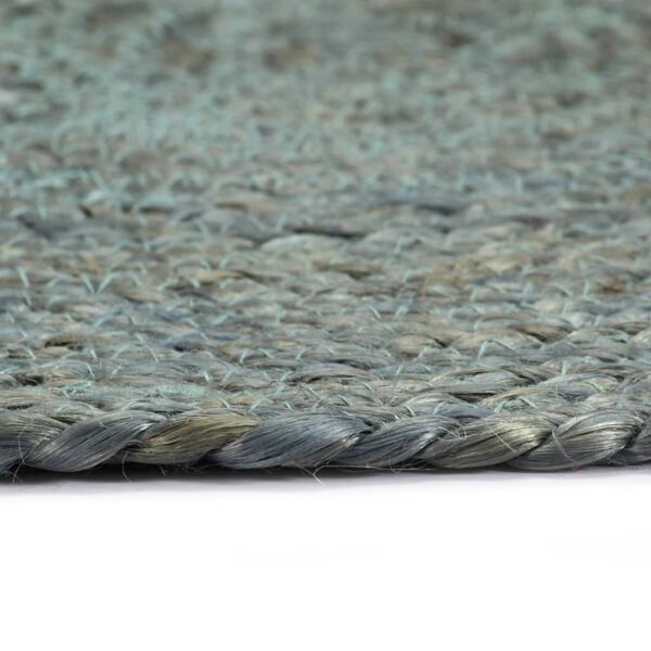 vidaXL Tabletit 6 kpl kuvioton oliivinvihre&auml; 38 cm py&ouml;re&auml; juutti