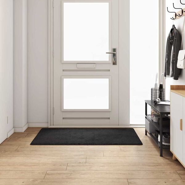 vidaXL Mattohallinta Musta 80 x 150 cm 100% Polypropeeni Tuft