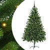 vidaXL Joulukuusi 300 LED-valoilla jalustalla Vihre&auml; 180 cm PE