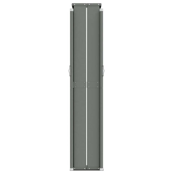 vidaXL Sisäänvedettävä sivumarkiisi punainen 220x1200 cm