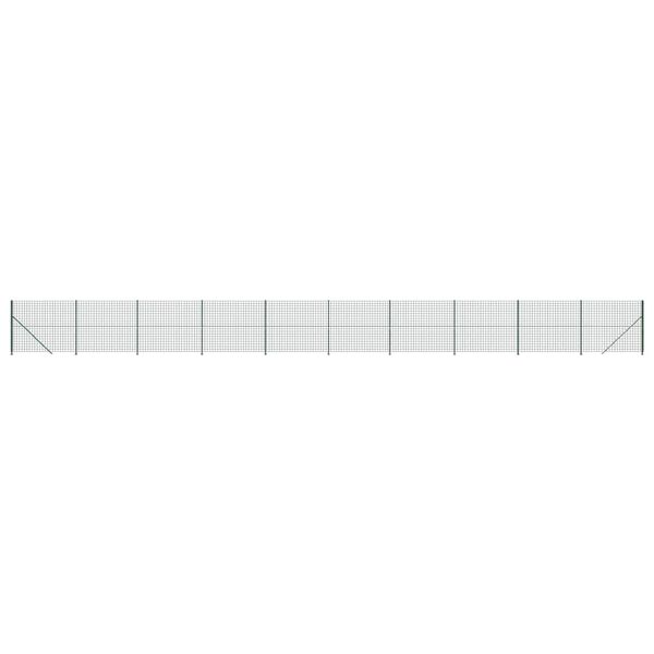 vidaXL Verkkoaita laipalla vihre&auml; 1,6x25 m