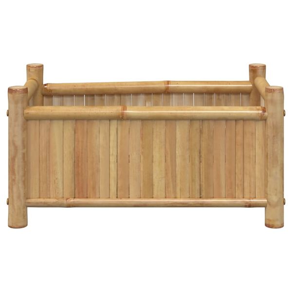 vidaXL Kukkalaatikko 50x30x25 cm bambu