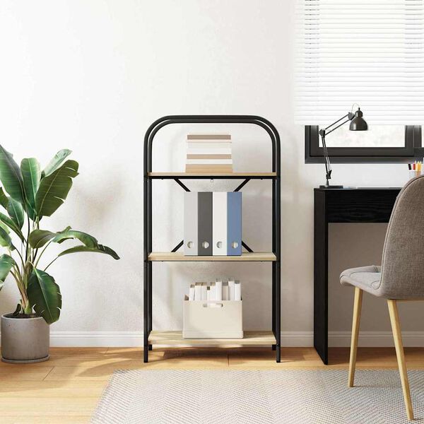 vidaXL Kirjahylly Sonoman tammi 60 x 30 x 109 cm Tekninen puu