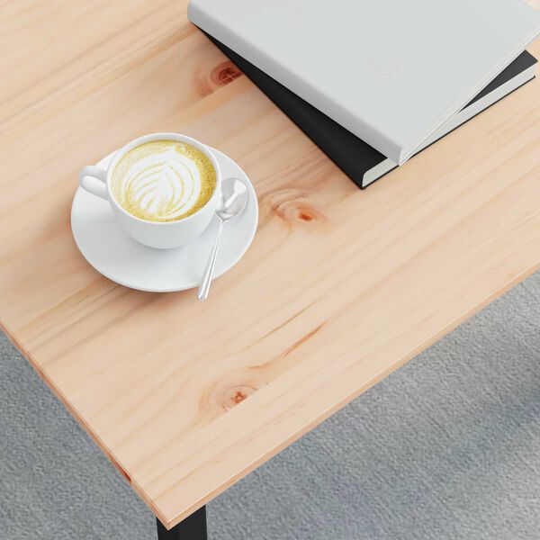 vidaXL Sohvap&ouml;yt&auml; Luonnollinen 60 x 30 x 36 cm Massiivinen m&auml;nty