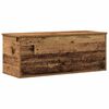vidaXL S&auml;ilytyslaatikko Vanha Puu 90 x 35 x 35 cm Tekninen puu