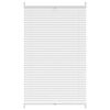 vidaXL Plisse Kaihdin 80x150cm Valkoinen Laskosverhot