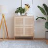 vidaXL Kaapin ovet s&auml;leikk&ouml;muotoilu 4 kpl 39,5x39,4 cm t&auml;ysi m&auml;nty