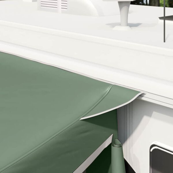 vidaXL Takaluukkuteltta katolla Vihre&auml; 285 x 255 x 245 cm taffeta