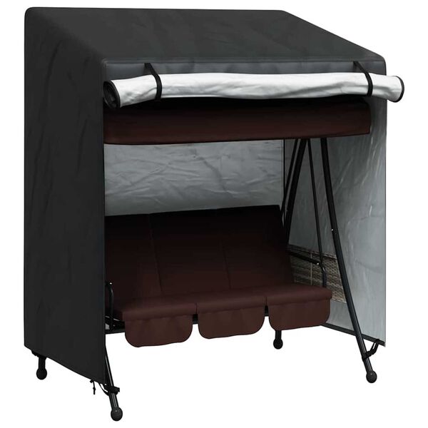 vidaXL Ulkok&auml;ytt&ouml;&ouml;n tarkoitetun keinun suojapeite 155 x 95 x 165 cm