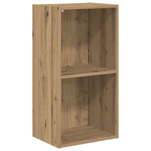 vidaXL Kirjahylly artesaani tammi 40x30x77 cm tekninen puu