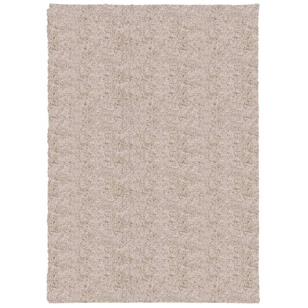vidaXL Pörrömatto PAMPLONA korkeanukka moderni beige 120x170 cm