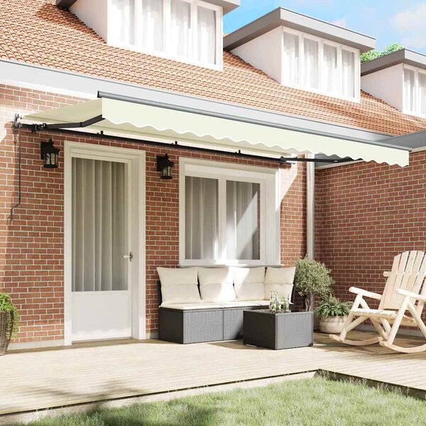 vidaXL Vetoutuva markiisi Kerma 350 x 200 cm kangas