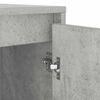 vidaXL Pyykinpesukonekaappi ovella Betoni 87 x 60 x 89 cm Tekninen puu
