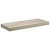 vidaXL Kelluvat sein&auml;hyllyt 2 kpl tammi 60x23,5x3,8 cm MDF