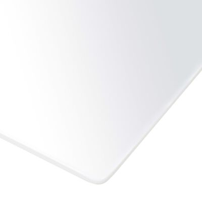 vidaXL Ruokapöytä korkeakiiltoinen valkoinen 180x90x76 cm MDF