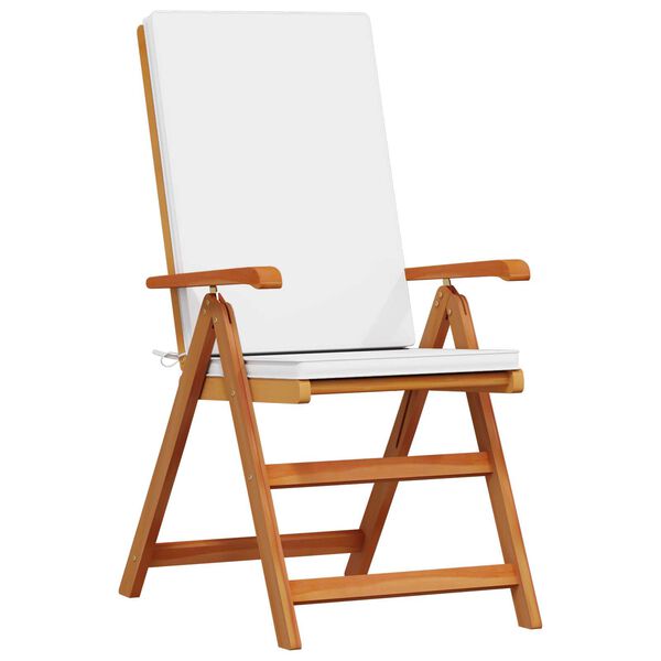 vidaXL Puutarhan Tuoli 4 pcs Ruskea 57 x 71.5 x 104cm Täysi Tiikki