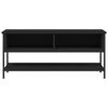 vidaXL TV-taso musta 100x35x45 cm tekninen puu