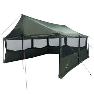 vidaXL Perhe Teltta katolla Armyn vihre&auml; 450 x 400 x 265 cm