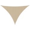 vidaXL Aurinkopurje Oxford-kangas kolmio 4x4x5,8 m beige