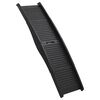 vidaXL Taitettava koiran ramppi musta 153x40x12,5 cm muovi