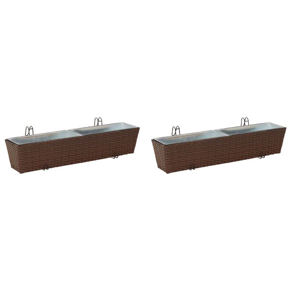 vidaXL Kaide Metalli