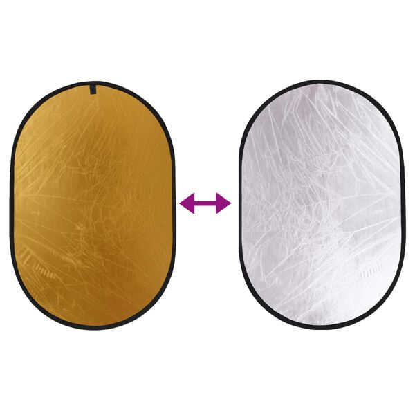 vidaXL Valokuvastudiosarja taustakangassarja, kuvausp&ouml;yt&auml; ja heijastin