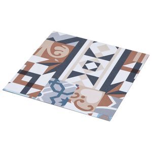 vidaXL Itsekiinnittyv&auml;t Lattialankut Yksiv&auml;rinen Kuvio 30,5 x 30,5 cm