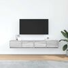 vidaXL TV-seinäkaapit 2 kpl harmaa sonoma 80x31x25,5 cm tekninen puu