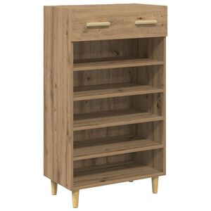 vidaXL Kenk&auml;kaappi 60 x 35 x 105 cm Tekninen puu Artisaanitammi