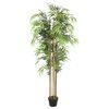 vidaXL Tekokasvi bambupuu 1095 lehte&auml; 150 cm vihre&auml;