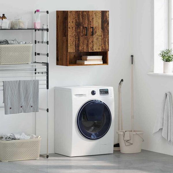 vidaXL Sein&auml;kaappi Vanha puu 60 x 31 x 70 cm Tekninen puu