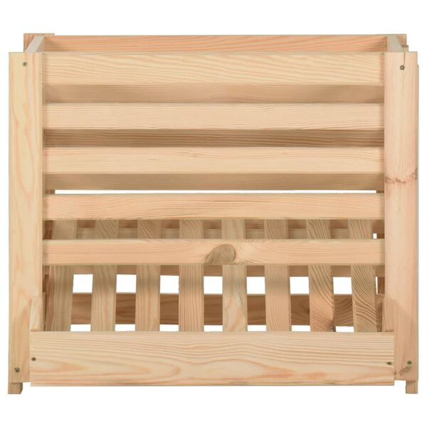 vidaXL Perunalaatikko 60x40x50 cm täysi mänty