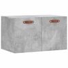 vidaXL Sein&auml;kaappi betoninharmaa 60x36,5x35 cm tekninen puu