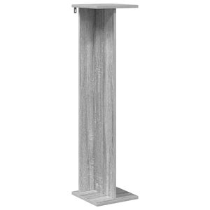vidaXL Kasviteline Harmaa Sonoma 25 x 25,5 x 100,5 cm Tekninen puu