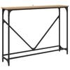 vidaXL Konsolip&ouml;yt&auml; Artisan tammi 102 x 23 x 75 cm Tekninen puu