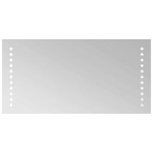 vidaXL Kylpyhuoneen LED-peili 40x20 cm