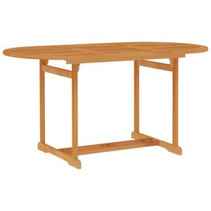 vidaXL Puutarhap&ouml;yt&auml; 150x90x75 cm t&auml;ysi tiikki