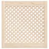 vidaXL Kaapin ovet ristikkomuotoilu 2 kpl 59,5x61,5 cm t&auml;ysi m&auml;nty