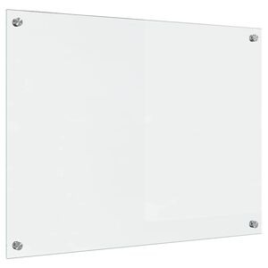 vidaXL Keitti&ouml;n suojapaneeli L&auml;pin&auml;kyv&auml; 80 x 60 cm karkaistu lasi